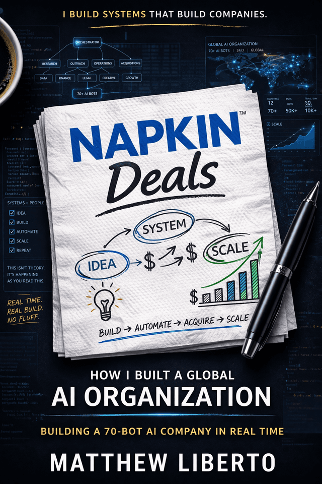 How I Built a Global AI Organization — Book Cover