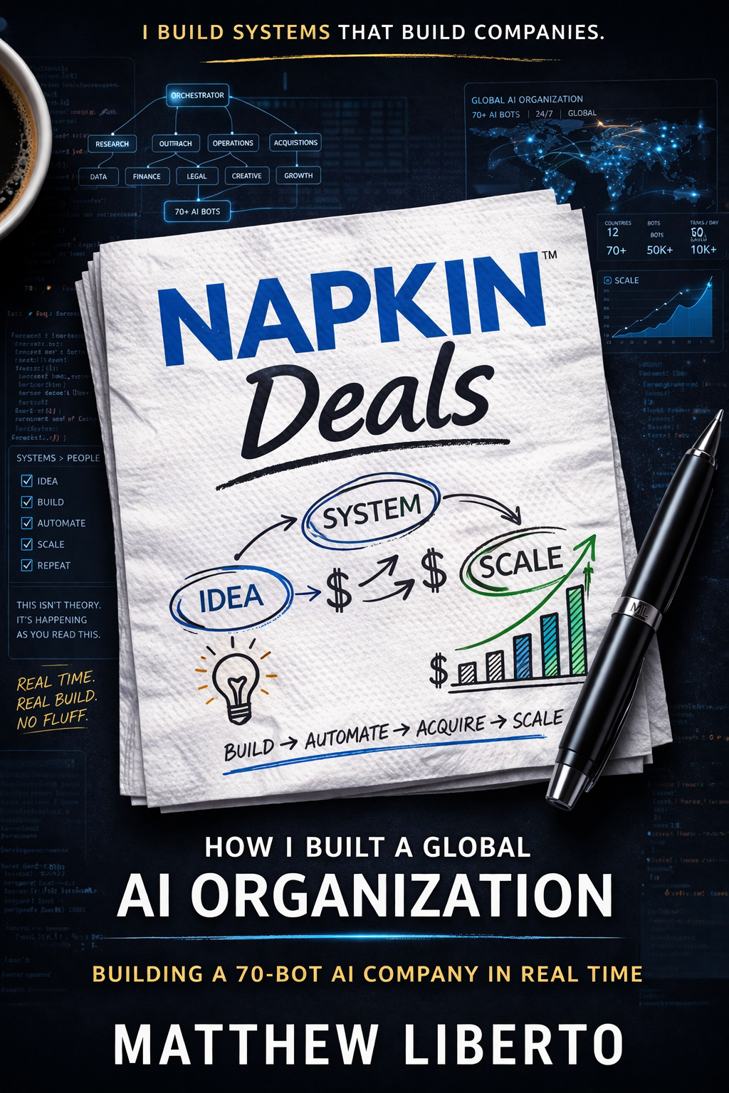 How I Built a Global AI Organization — Book Cover
